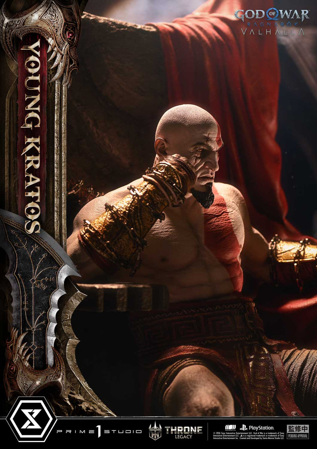 Throne Legacy God of War: Ragnarok Young Kratos Bonus Version
