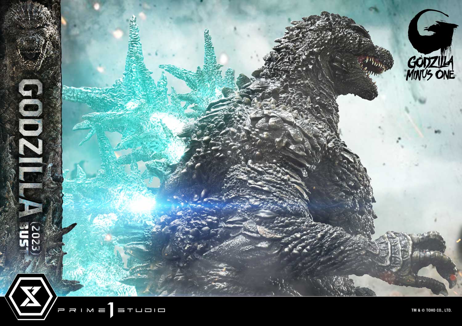 Life Size Bust GODZILLA MINUS ONE (Film) Godzilla (2023)