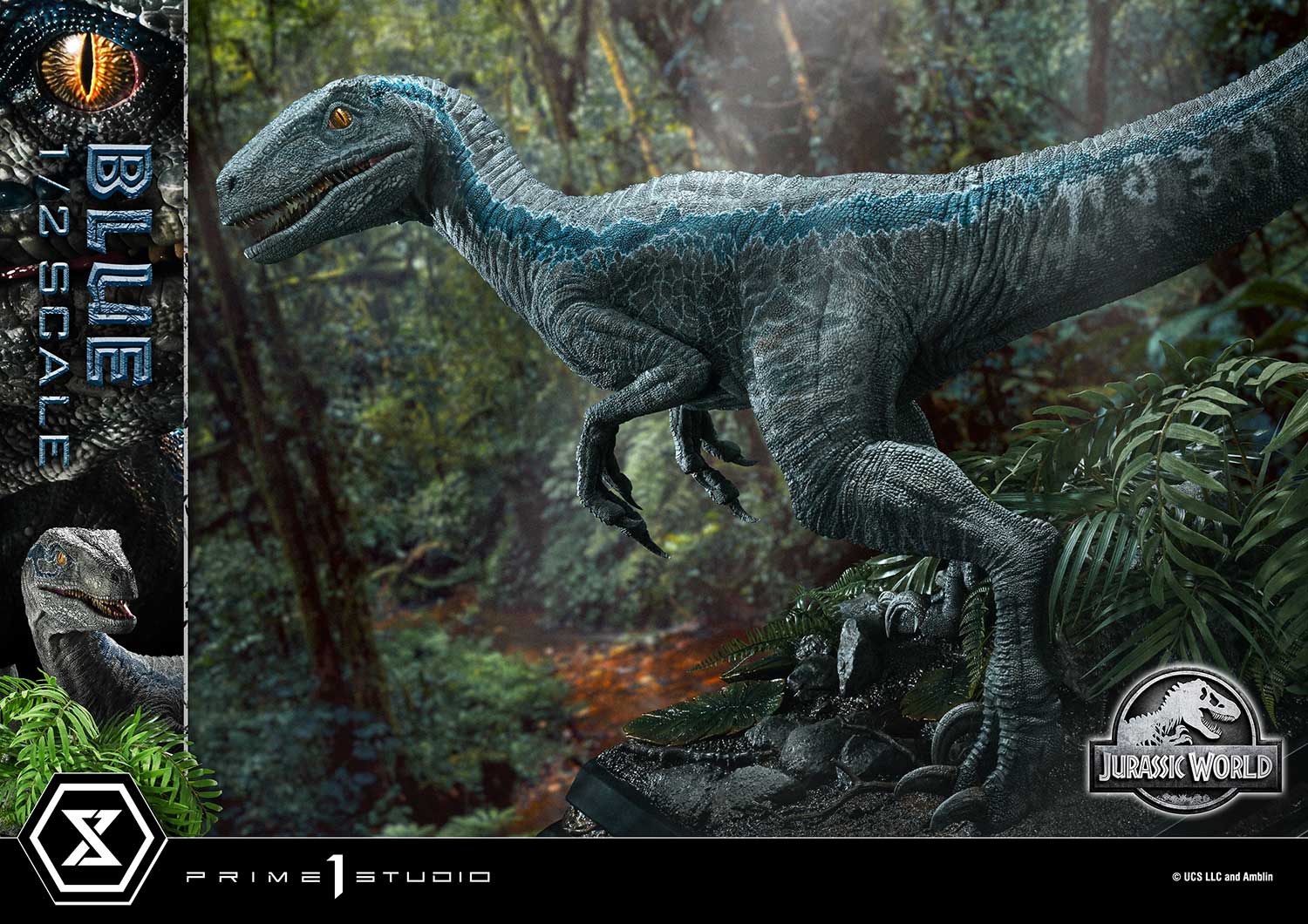 Legacy Museum Collection Jurassic World: Fallen Kingdom (Film) Blue 1/2 Scale Bonus Version