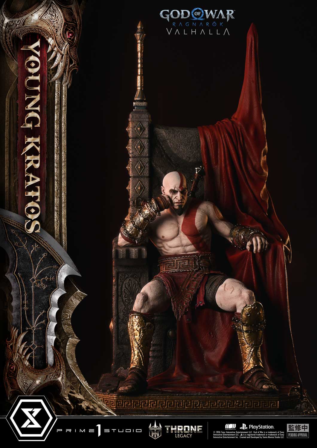 Throne Legacy God of War: Ragnarok Young Kratos Bonus Version