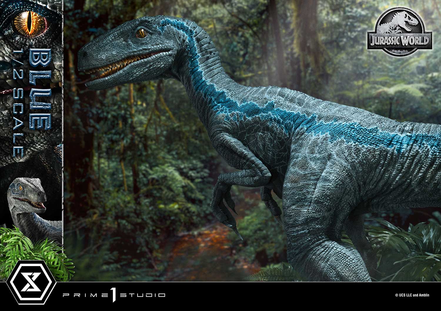 Legacy Museum Collection Jurassic World: Fallen Kingdom (Film) Blue 1/2 Scale Bonus Version