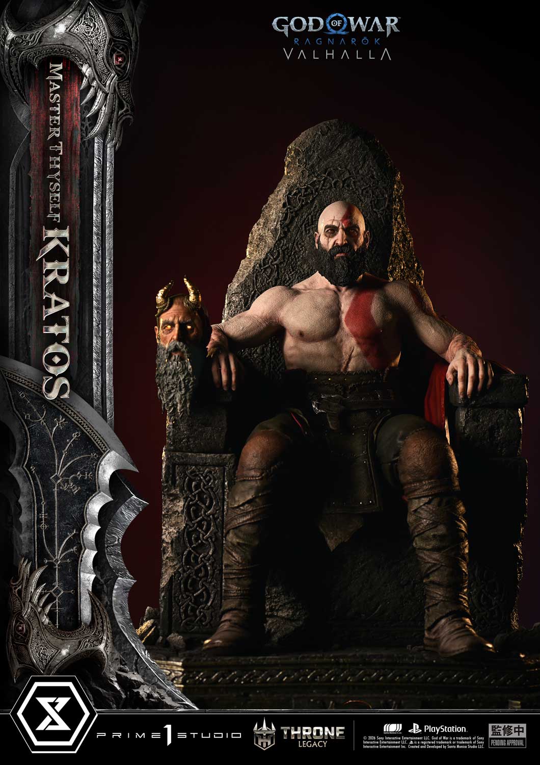 Throne Legacy God of War: Ragnarok Master Thyself Kratos Bonus Version