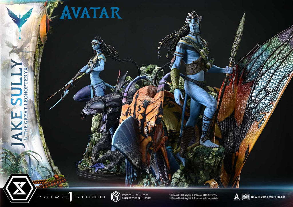 Real Elite Masterline Avatar (Film) Jake Sully &amp; The Great Leonopteryx Avatar Legacy Collection