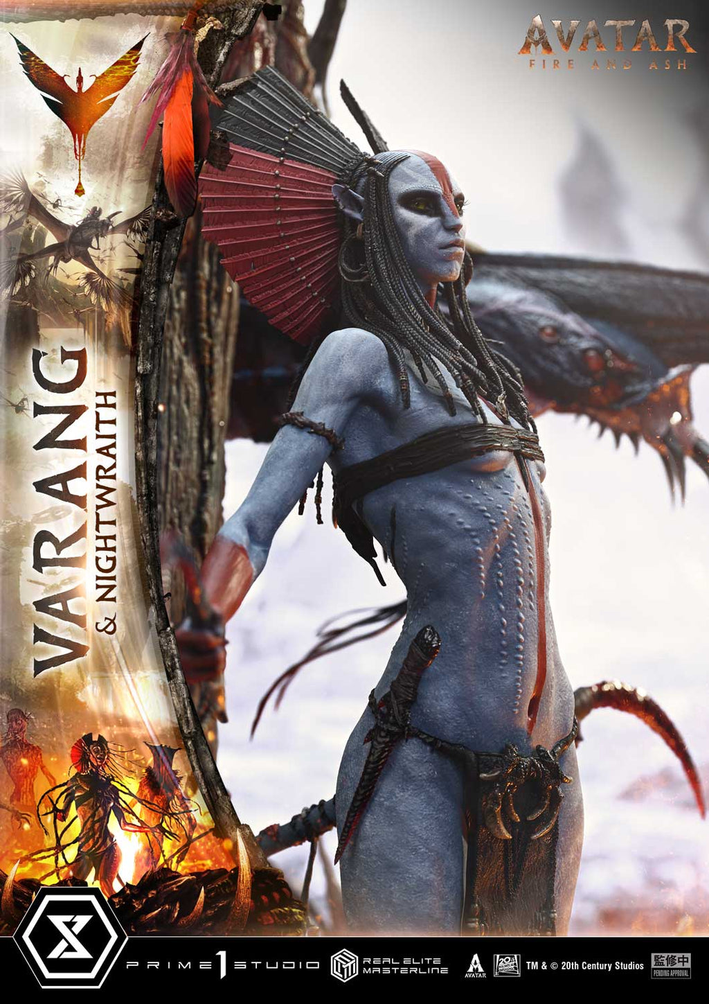 Real Elite Masterline Avatar: Fire and Ash (Film) Varang &amp; Nightwraith Avatar Legacy Collection Bonus Version