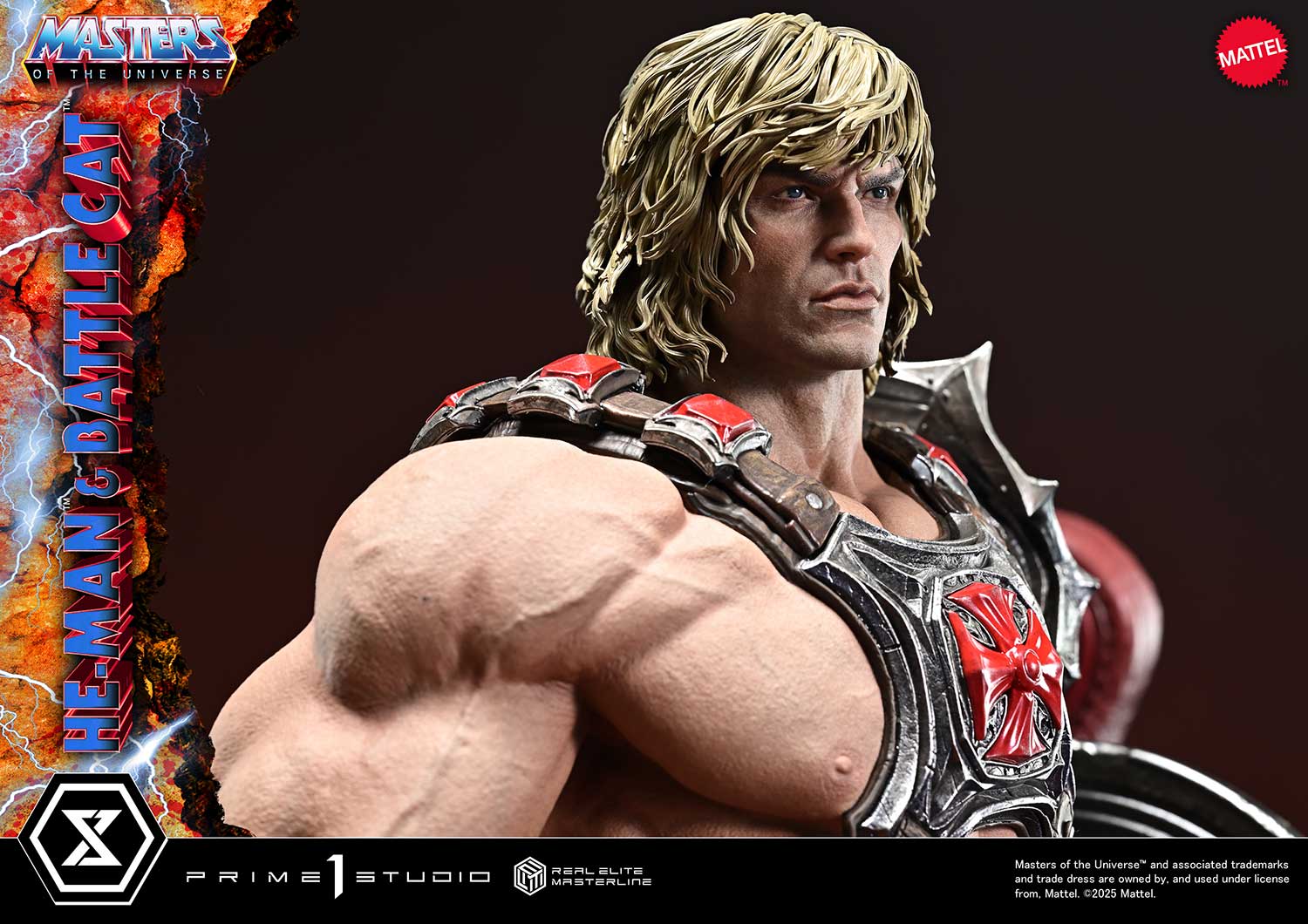 Real Elite Masterline Masters of the Universe He-Man &amp; Battle Cat