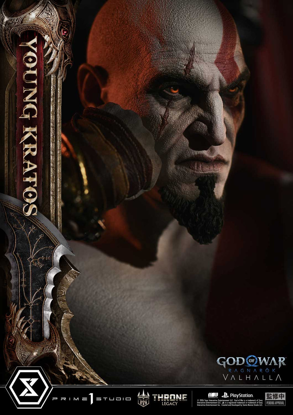Throne Legacy God of War: Ragnarok Young Kratos Bonus Version