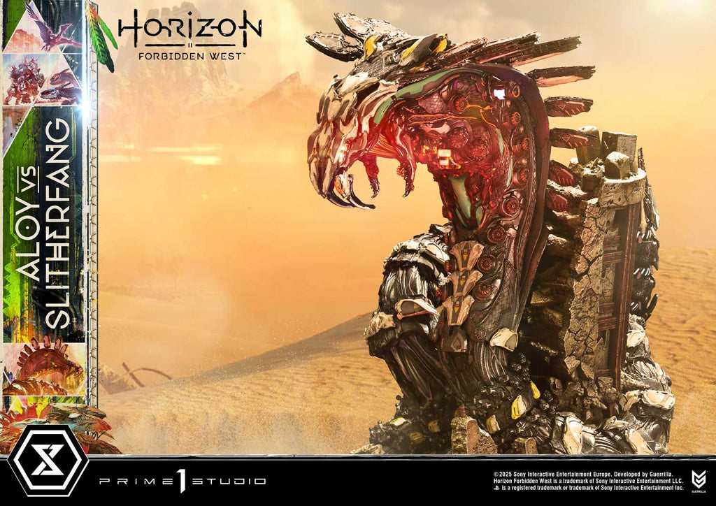Ultimate Diorama Masterline Horizon Forbidden West Aloy vs. The Slitherfang