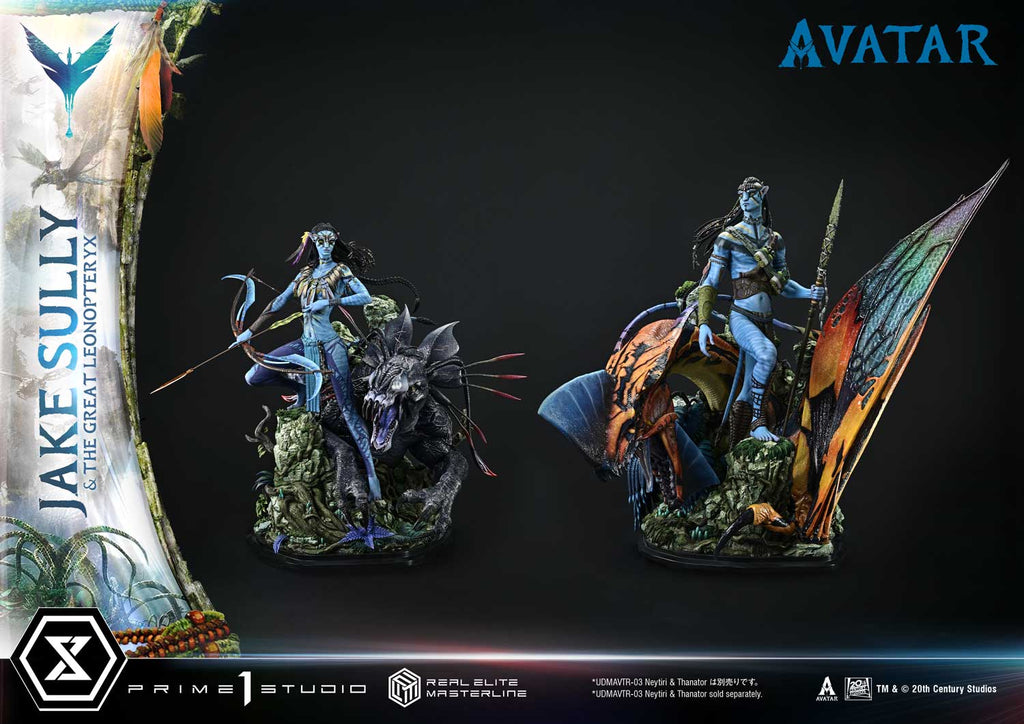 Real Elite Masterline Avatar (Film) Jake Sully &amp; The Great Leonopteryx Avatar Legacy Collection
