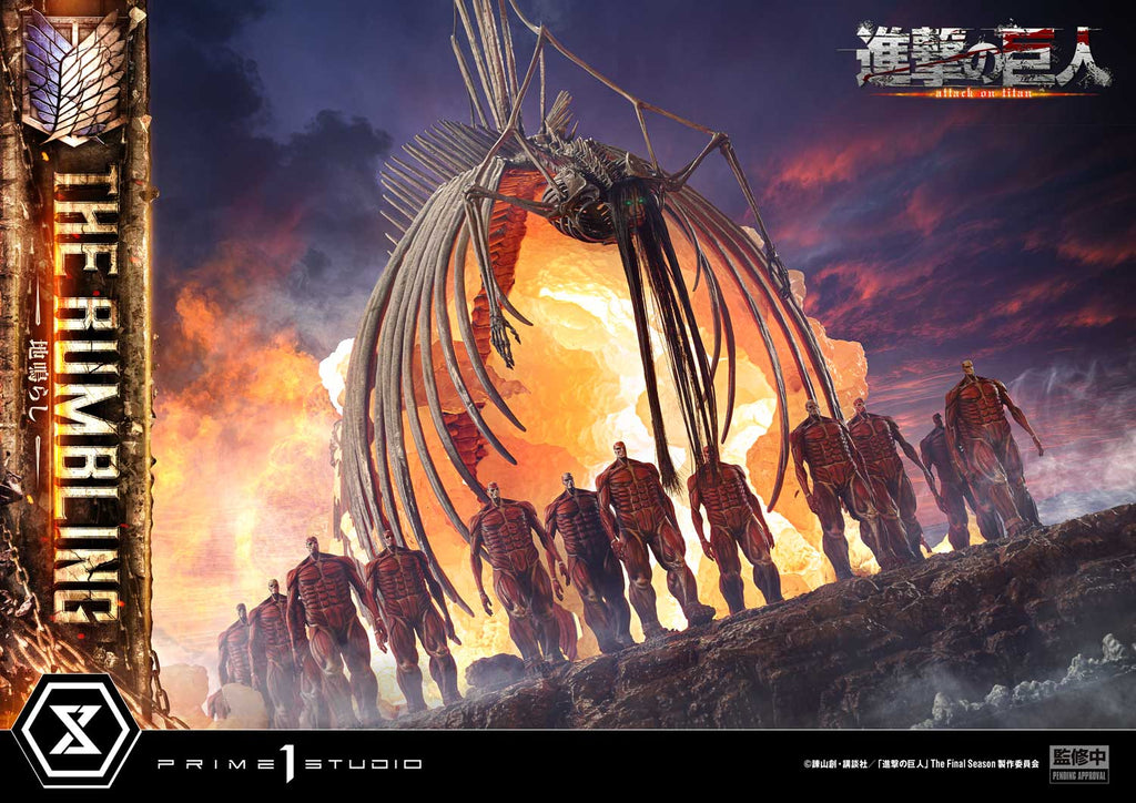 Ultimate Diorama Masterline TV animation Attack on Titan The Rumbling
