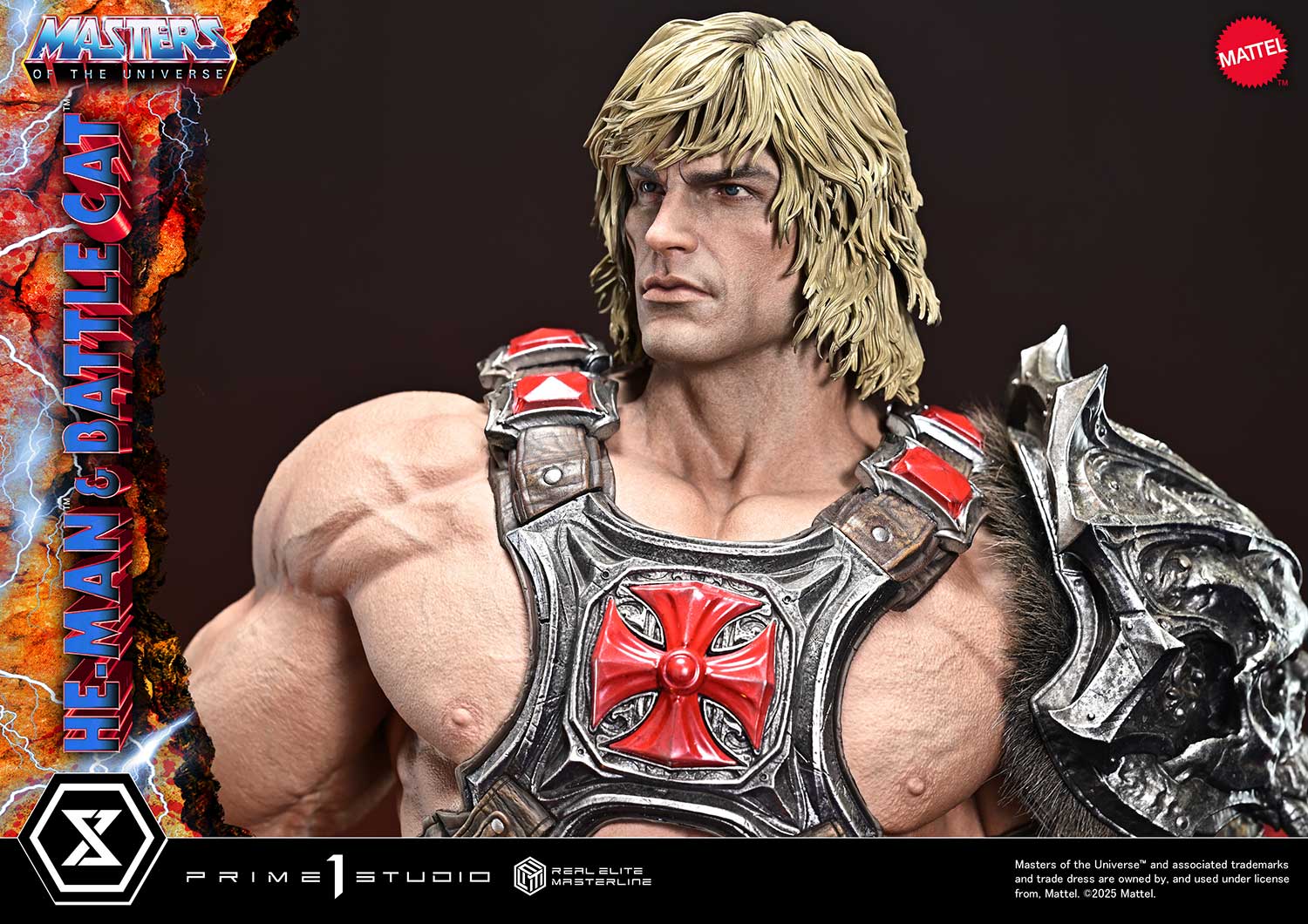 Real Elite Masterline Masters of the Universe He-Man &amp; Battle Cat