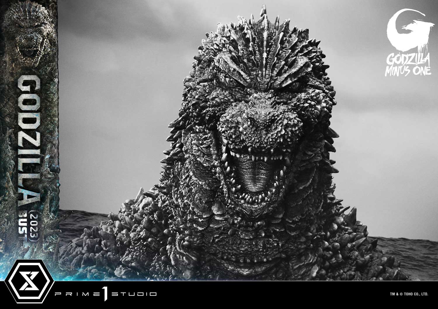 Life Size Bust GODZILLA MINUS ONE (Film) Godzilla (2023)