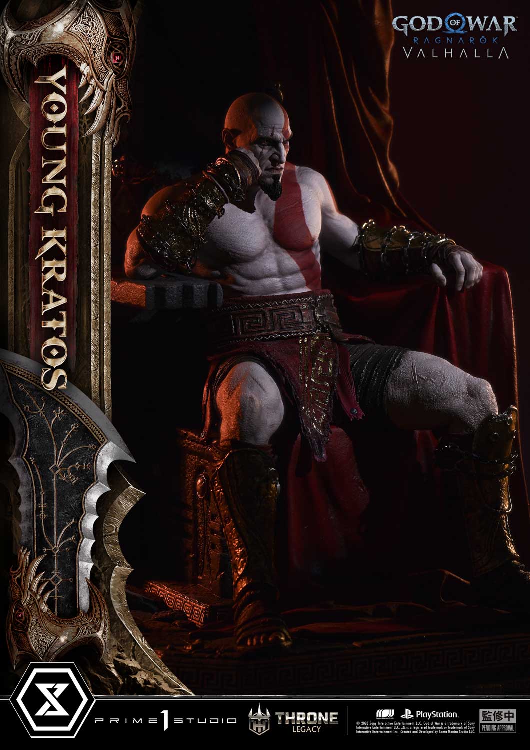 Throne Legacy God of War: Ragnarok Young Kratos Bonus Version