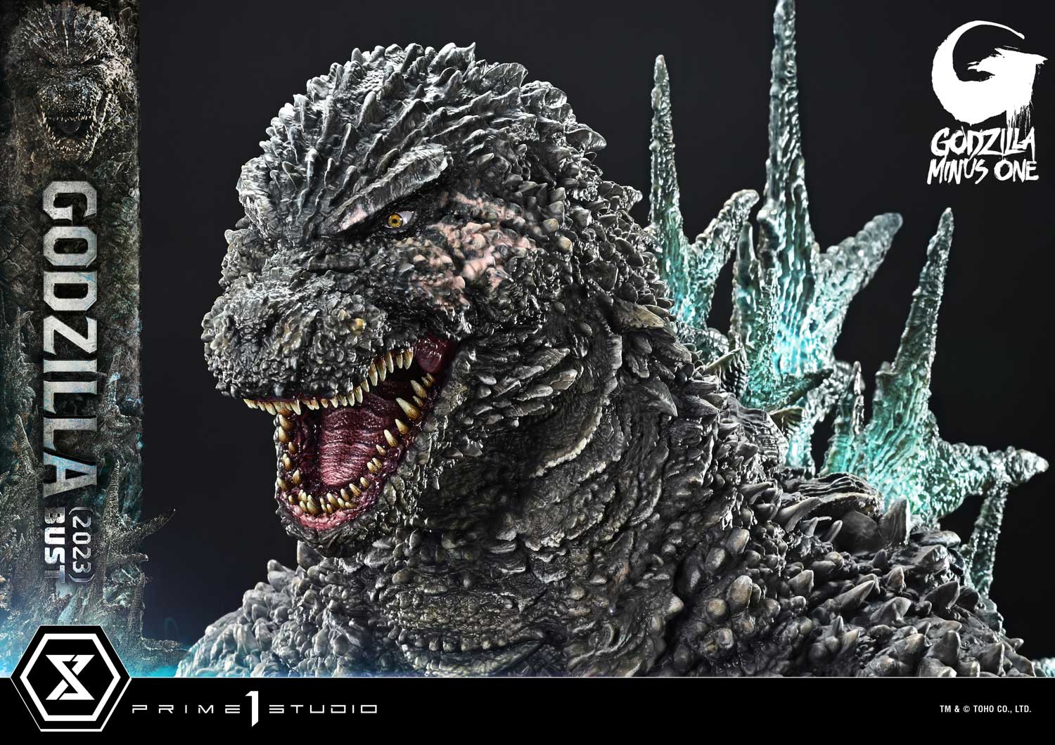 Life Size Bust GODZILLA MINUS ONE (Film) Godzilla (2023) Bonus Version
