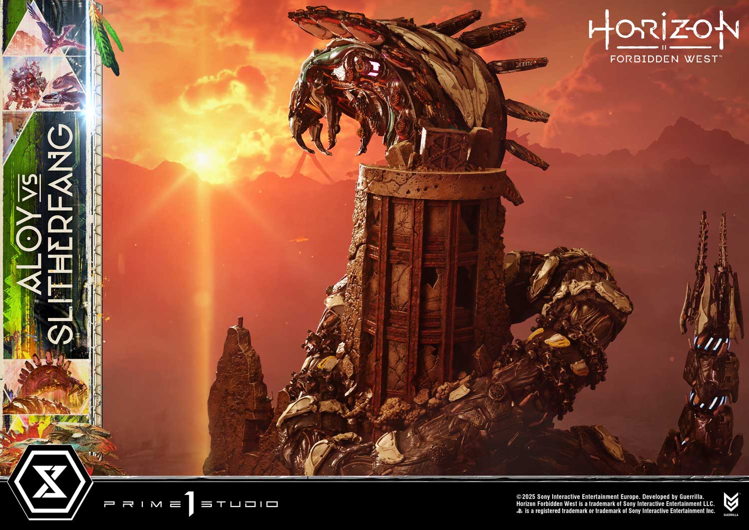 Ultimate Diorama Masterline Horizon Forbidden West Aloy vs. The Slitherfang