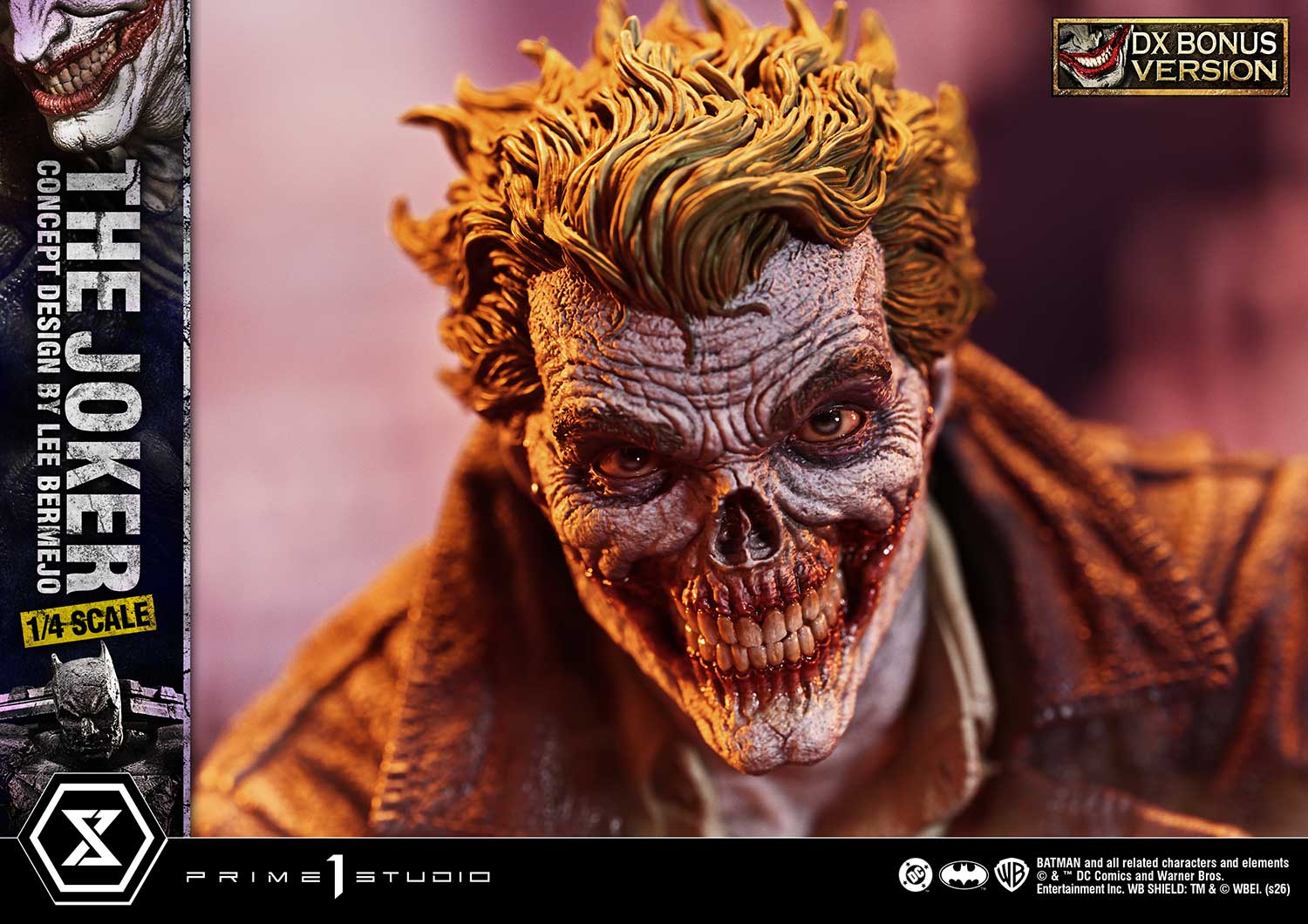 Ultimate Premium Masterline Batman (Comics) The Joker (Concept Design by Lee Bermejo) DX Bonus Version