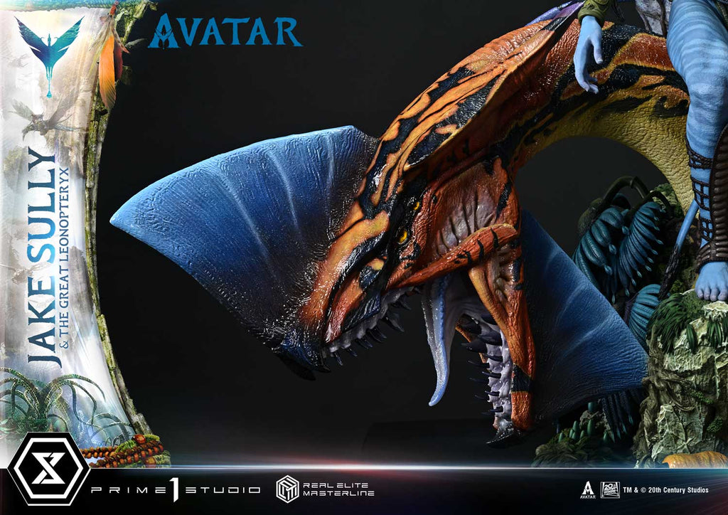 Real Elite Masterline Avatar (Film) Jake Sully &amp; The Great Leonopteryx Avatar Legacy Collection