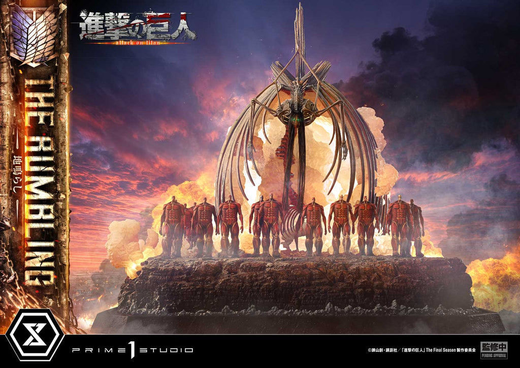 Ultimate Diorama Masterline TV animation Attack on Titan The Rumbling