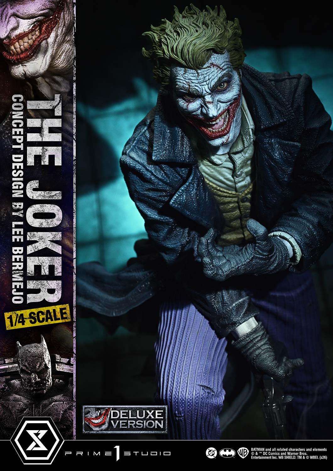 Ultimate Premium Masterline Batman (Comics) The Joker (Concept Design by Lee Bermejo) DX Bonus Version