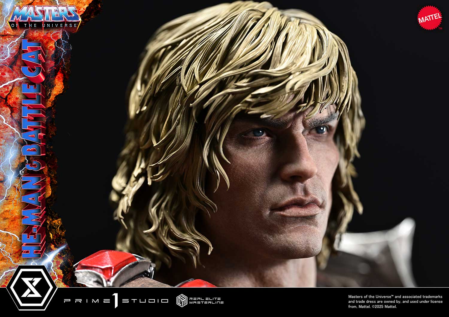 Real Elite Masterline Masters of the Universe He-Man &amp; Battle Cat