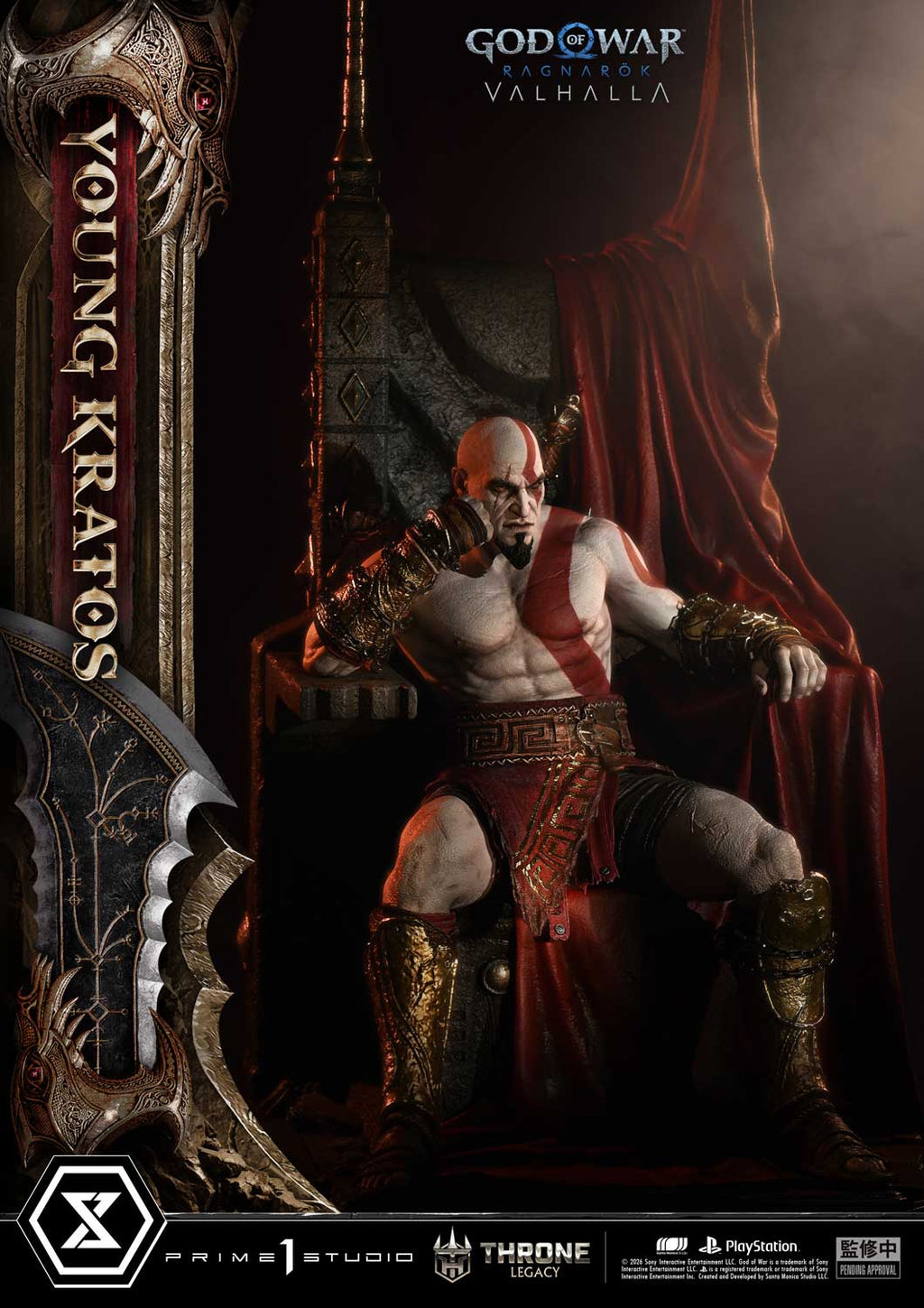 Throne Legacy God of War: Ragnarok Young Kratos Bonus Version