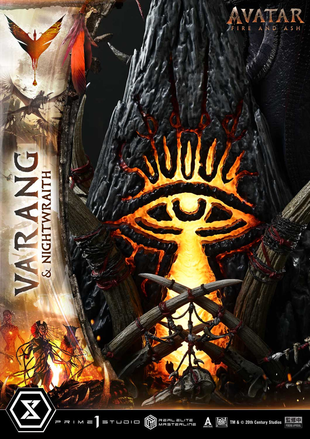 Real Elite Masterline Avatar: Fire and Ash (Film) Varang &amp; Nightwraith Avatar Legacy Collection Bonus Version