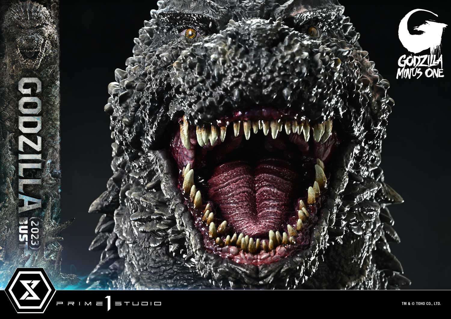 Life Size Bust GODZILLA MINUS ONE (Film) Godzilla (2023) Bonus Version