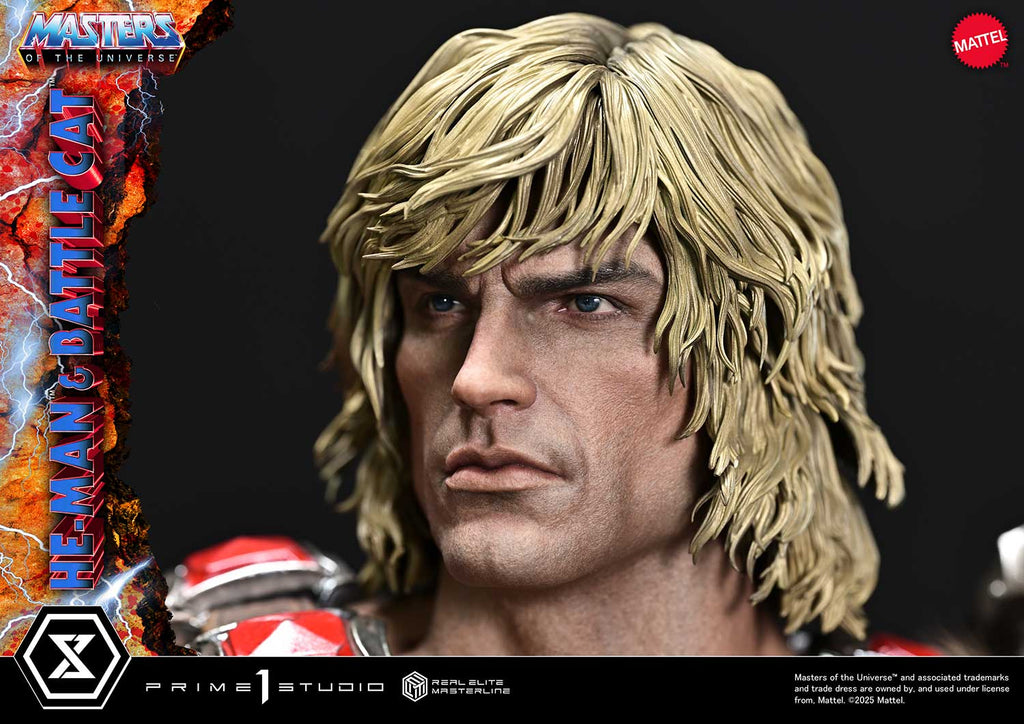 Real Elite Masterline Masters of the Universe He-Man &amp; Battle Cat