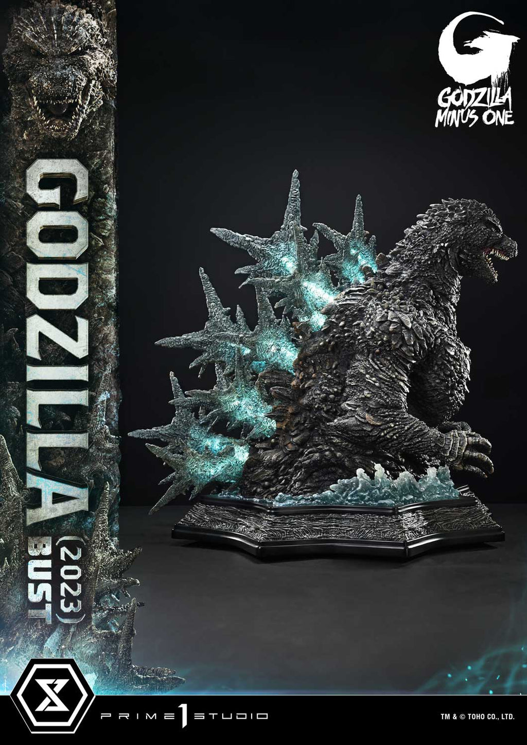 Life Size Bust GODZILLA MINUS ONE (Film) Godzilla (2023) Bonus Version
