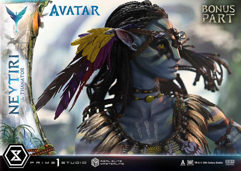 Real Elite Masterline Avatar (Film) Neytiri &amp; Thanator Avatar Legacy Collection Deluxe Version