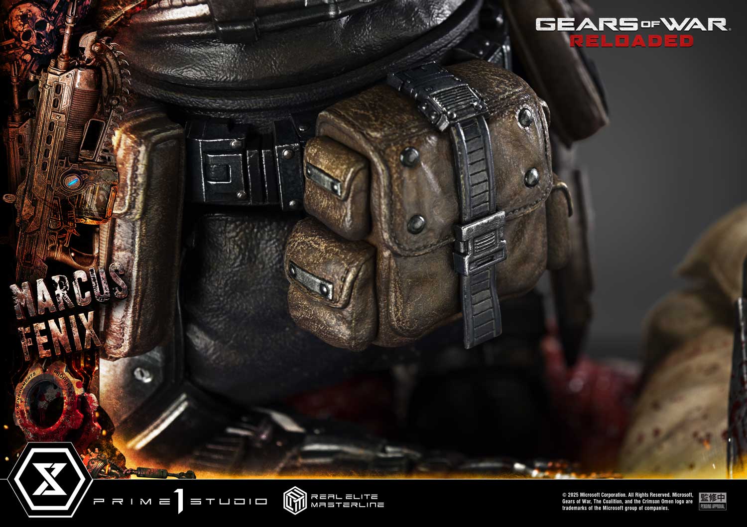 Real Elite Masterline Gears of War: Reloaded Marcus Fenix