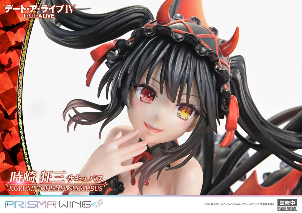 PRISMA WING DATE A LIVE Kurumi Tokisaki succubus 1/7 Scale Pre-Painted Figure