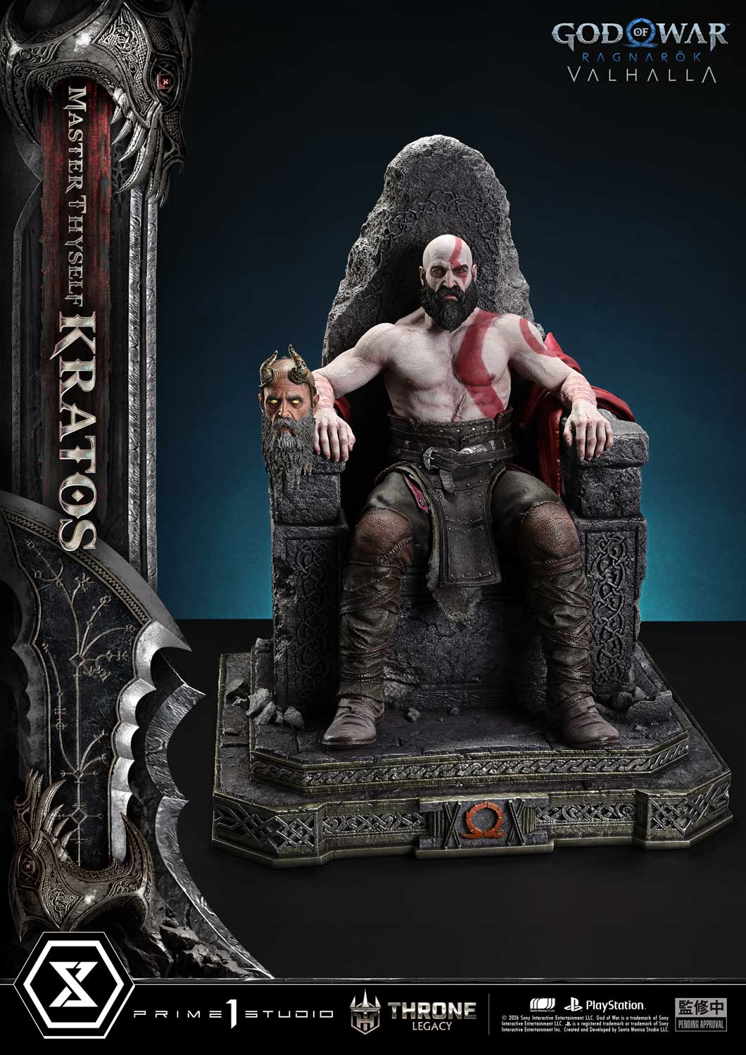 Throne Legacy God of War: Ragnarok Master Thyself Kratos Bonus Version
