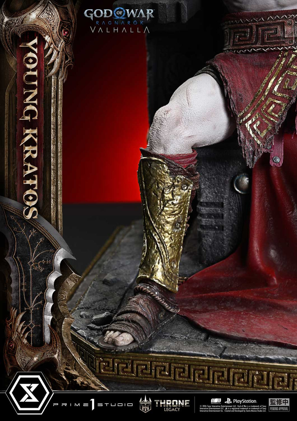 Throne Legacy God of War: Ragnarok Young Kratos Bonus Version