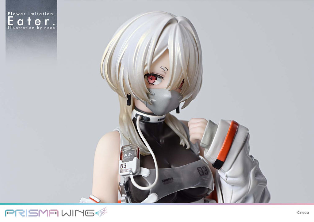 PRISMA WING Flower Imitation. Eater. Illustration by neco