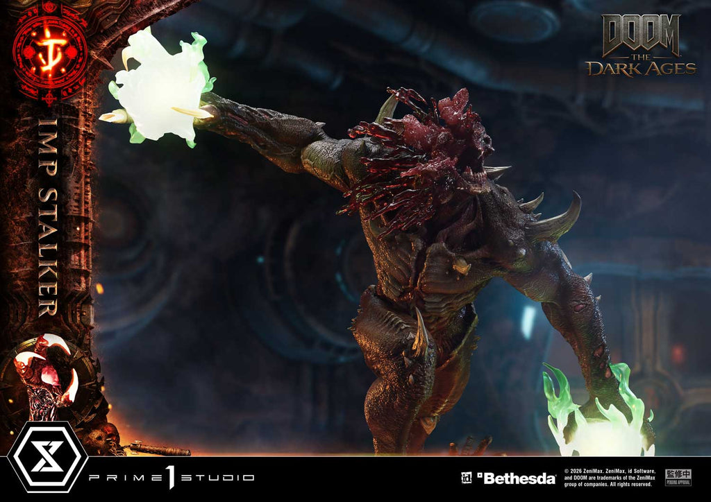 Ultimate Premium Masterline DOOM: The Dark Ages Imp Stalker Bonus Version
