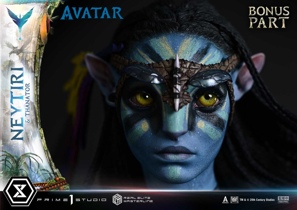 Real Elite Masterline Avatar (Film) Neytiri &amp; Thanator Avatar Legacy Collection Deluxe Version
