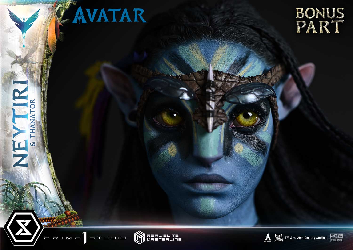 Real Elite Masterline Avatar (Film) Neytiri &amp; Thanator Avatar Legacy Collection Deluxe Version