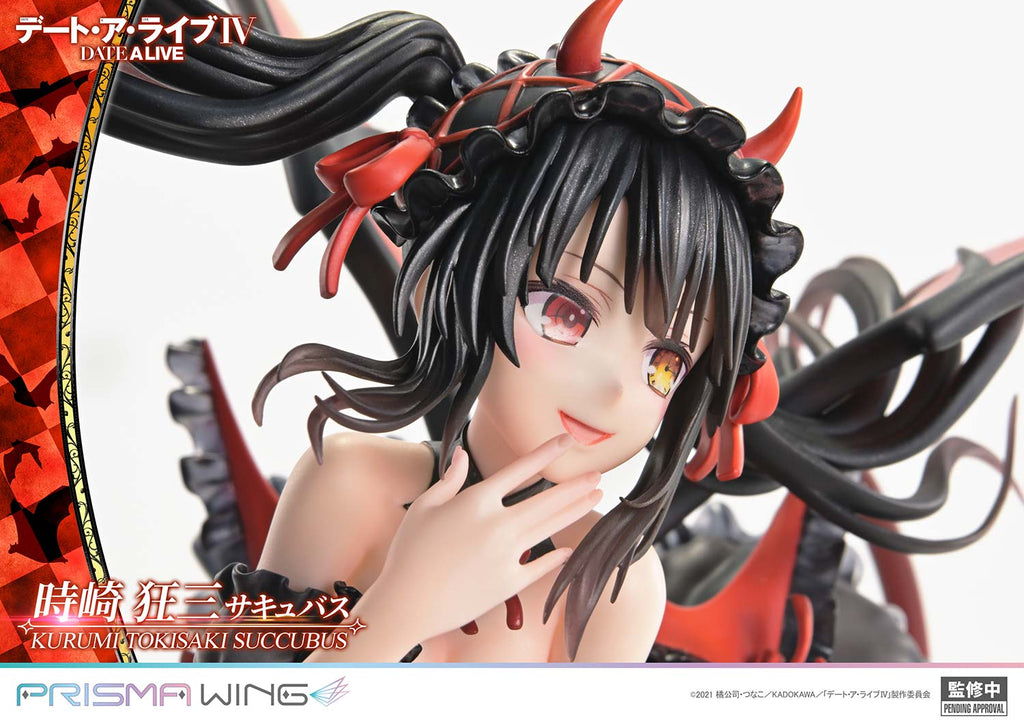PRISMA WING DATE A LIVE Kurumi Tokisaki succubus 1/7 Scale Pre-Painted Figure