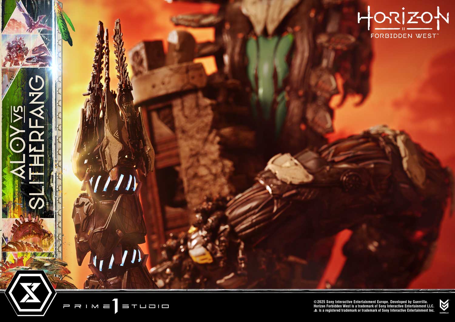 Ultimate Diorama Masterline Horizon Forbidden West Aloy vs. The Slitherfang