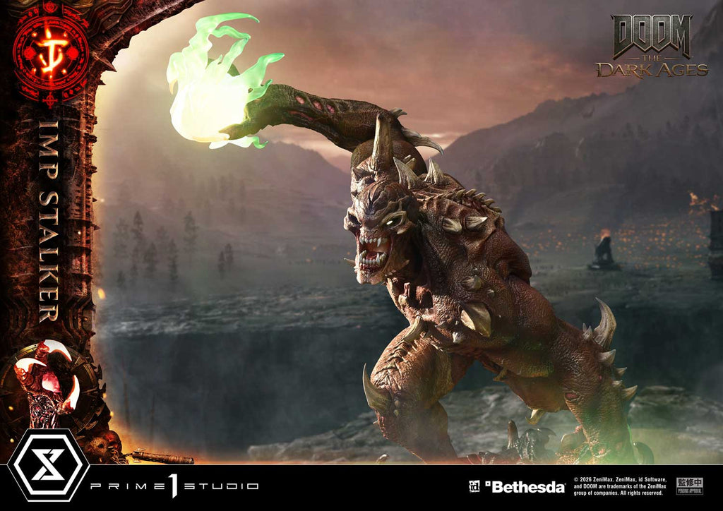Ultimate Premium Masterline DOOM: The Dark Ages Imp Stalker