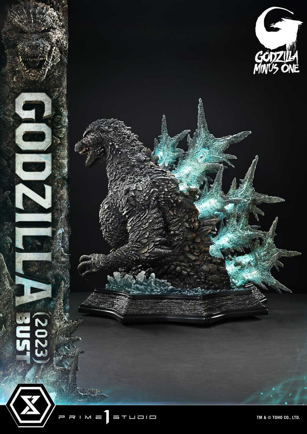 Life Size Bust GODZILLA MINUS ONE (Film) Godzilla (2023) Bonus Version