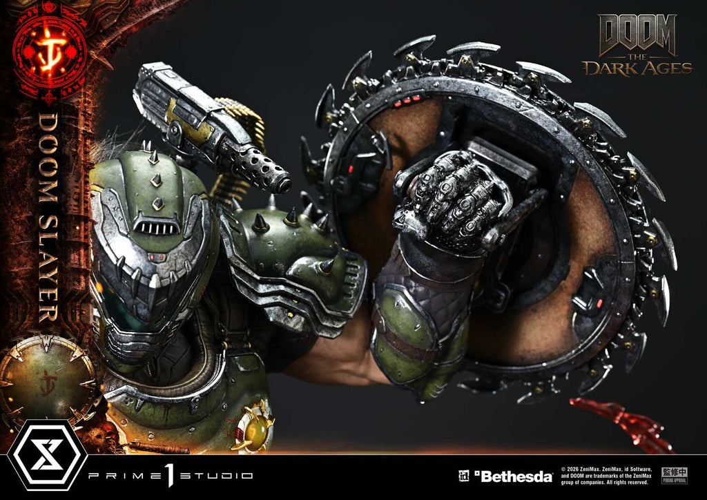 Ultimate Premium Masterline DOOM: The Dark Ages DOOM Slayer
