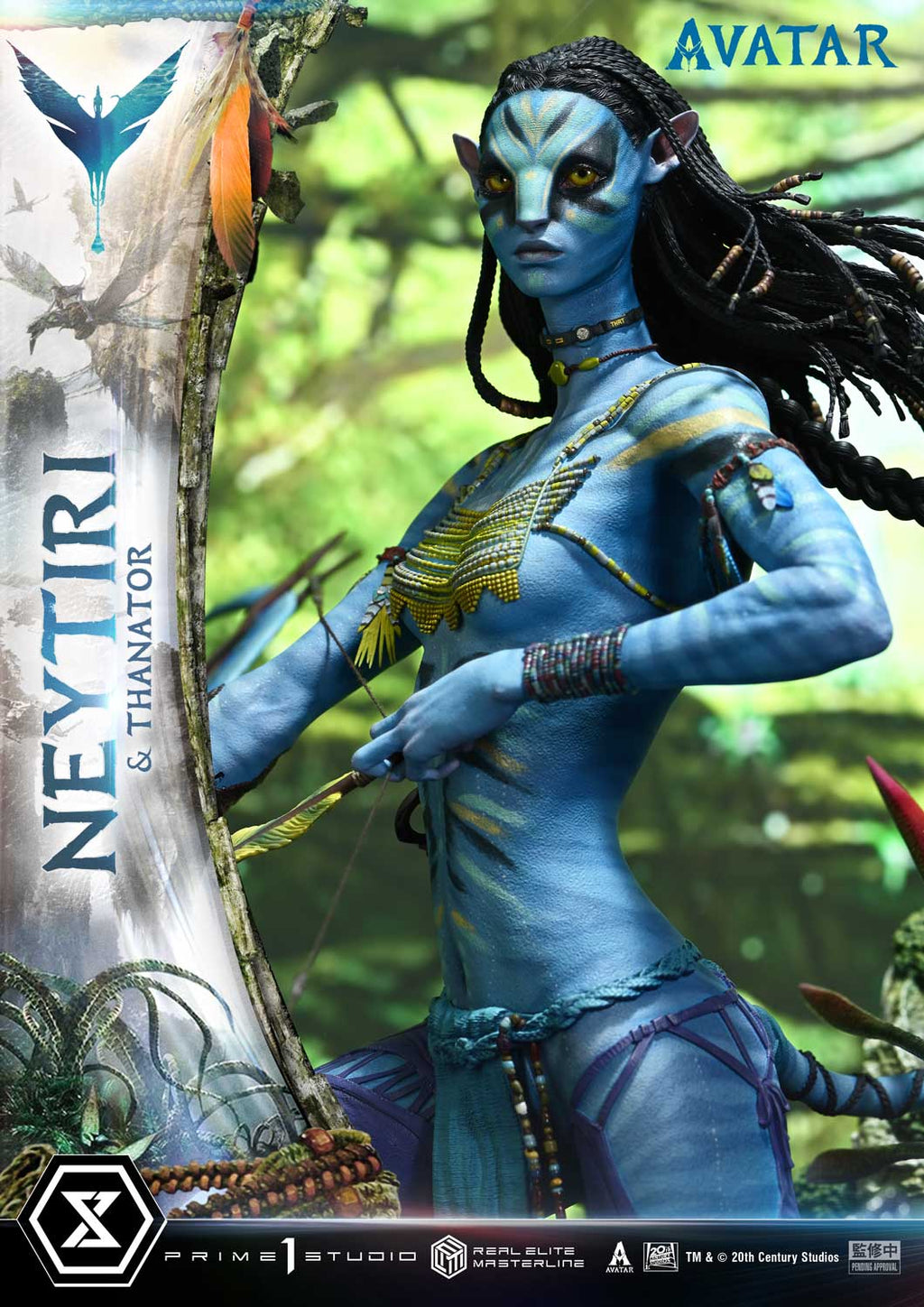 Real Elite Masterline Avatar (Film) Neytiri &amp; Thanator Avatar Legacy Collection