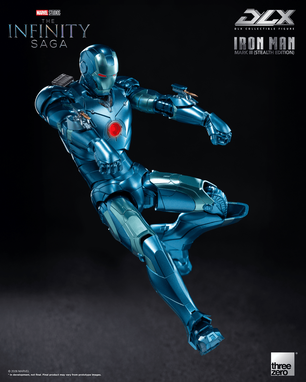 Marvel Studios: The Infinity Saga - DLX Iron Man Mark 3 (Stealth Edition)