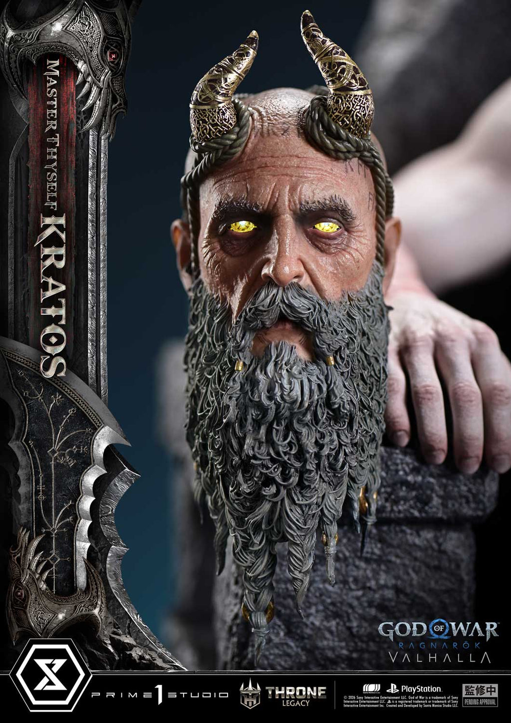 Throne Legacy God of War: Ragnarok Master Thyself Kratos Bonus Version
