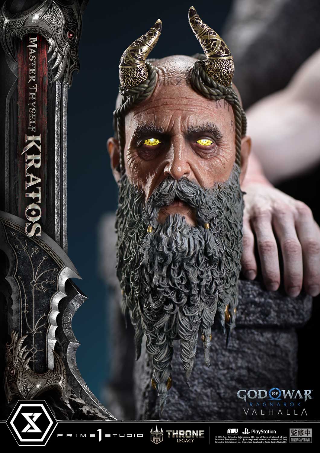 Throne Legacy God of War: Ragnarok Master Thyself Kratos Bonus Version