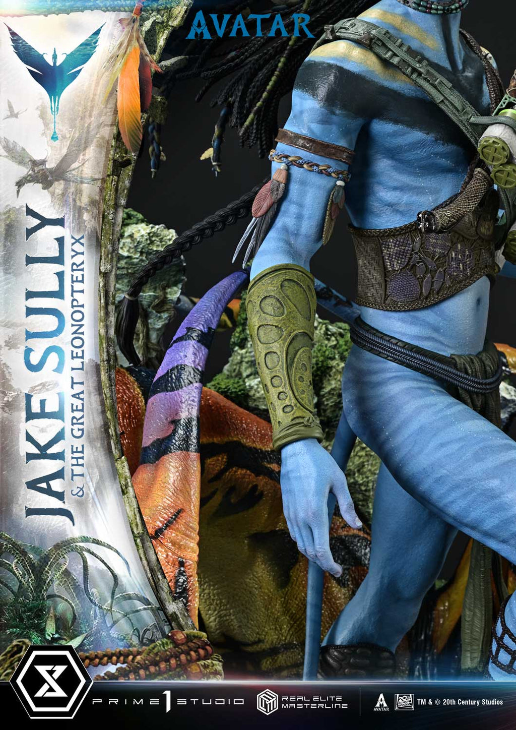 Real Elite Masterline Avatar (Film) Jake Sully &amp; The Great Leonopteryx Avatar Legacy Collection