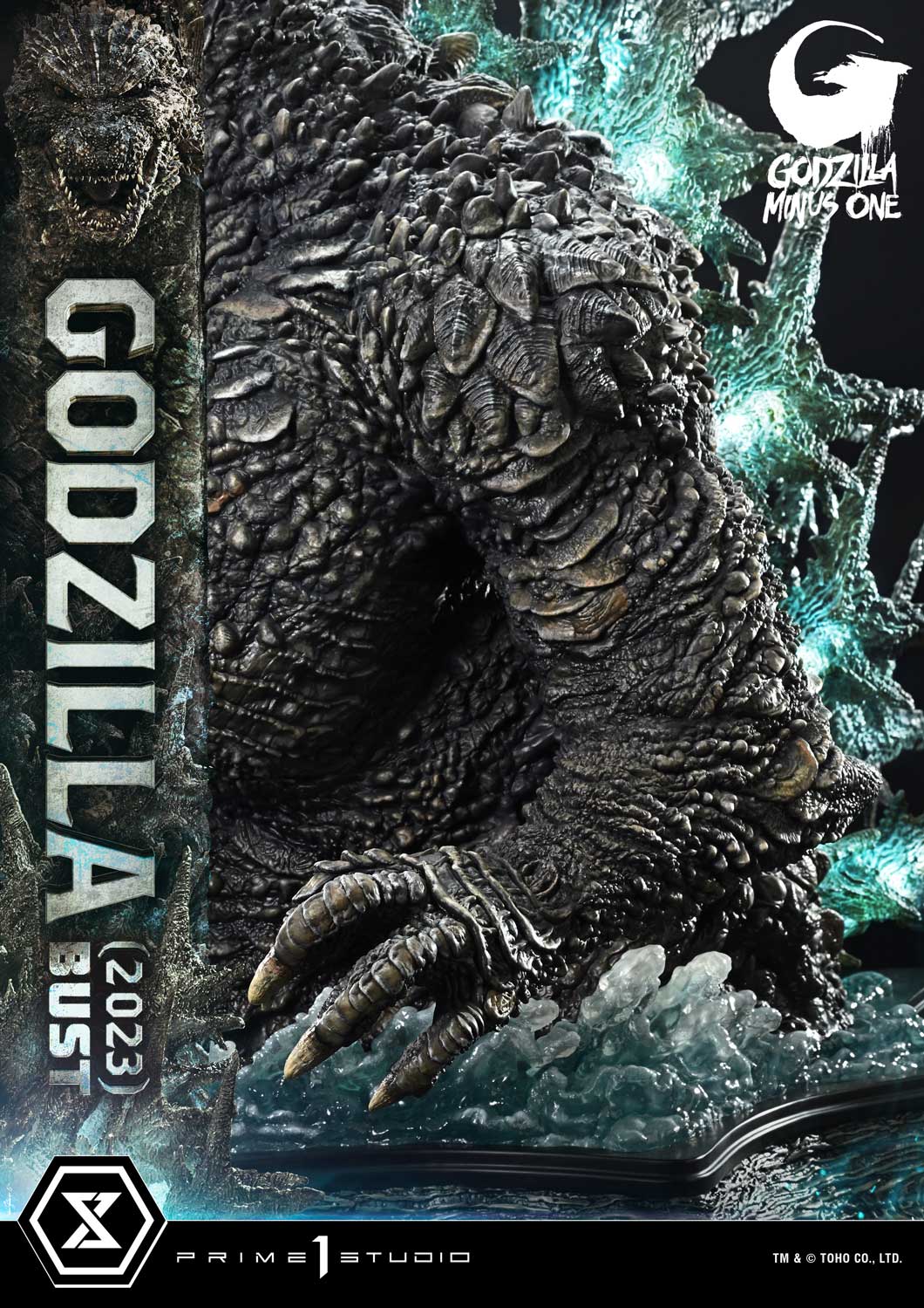Life Size Bust GODZILLA MINUS ONE (Film) Godzilla (2023) Bonus Version