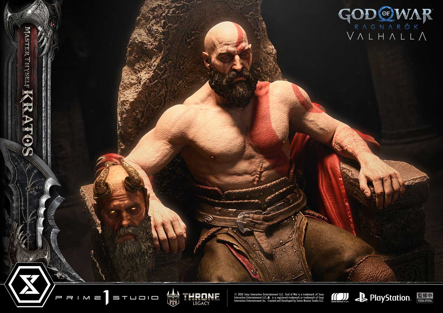 Throne Legacy God of War: Ragnarok Master Thyself Kratos Bonus Version