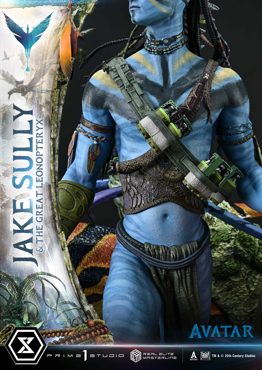 Real Elite Masterline Avatar (Film) Jake Sully &amp; The Great Leonopteryx Avatar Legacy Collection